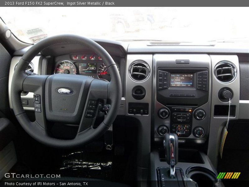 Ingot Silver Metallic / Black 2013 Ford F150 FX2 SuperCrew
