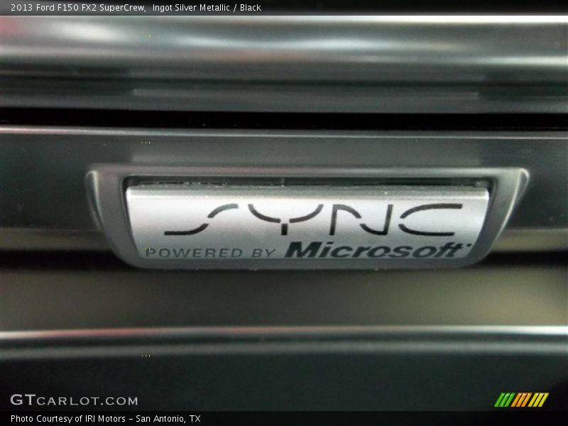 Ingot Silver Metallic / Black 2013 Ford F150 FX2 SuperCrew