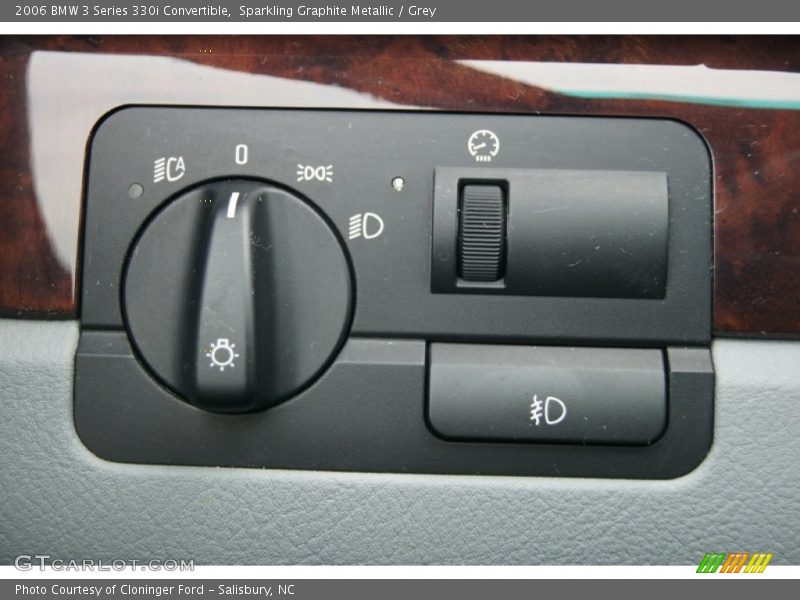 Controls of 2006 3 Series 330i Convertible