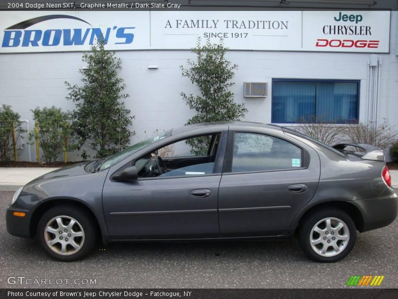 Graphite Metallic / Dark Slate Gray 2004 Dodge Neon SXT