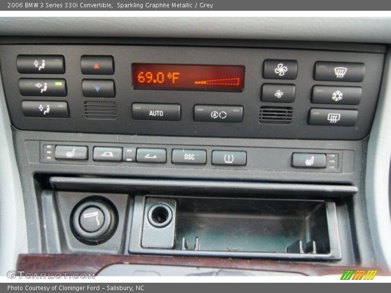 Controls of 2006 3 Series 330i Convertible