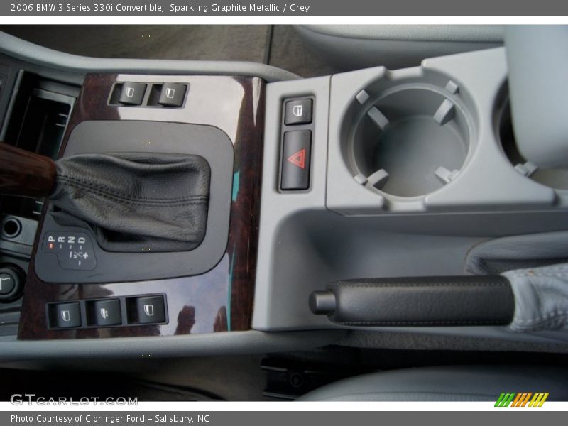 Sparkling Graphite Metallic / Grey 2006 BMW 3 Series 330i Convertible