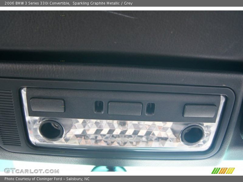 Sparkling Graphite Metallic / Grey 2006 BMW 3 Series 330i Convertible