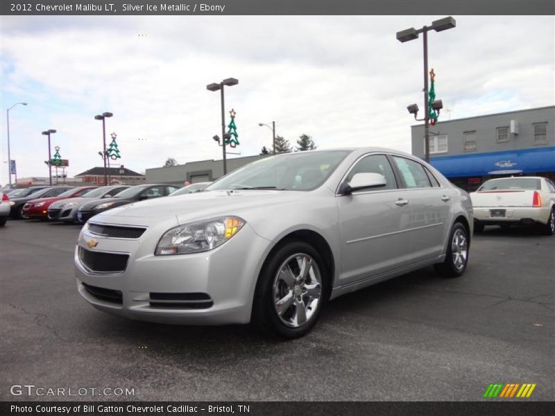 Silver Ice Metallic / Ebony 2012 Chevrolet Malibu LT