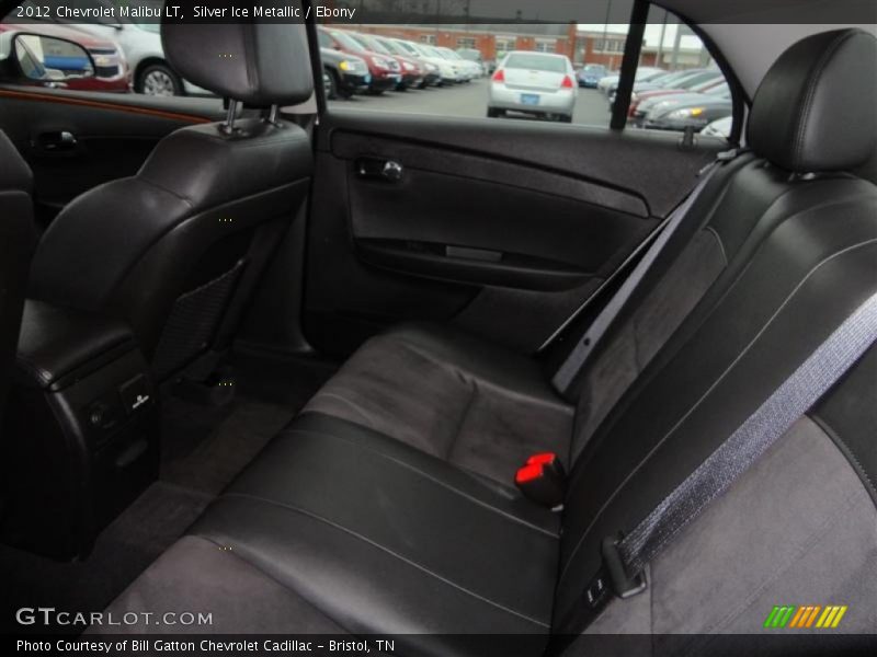 Silver Ice Metallic / Ebony 2012 Chevrolet Malibu LT