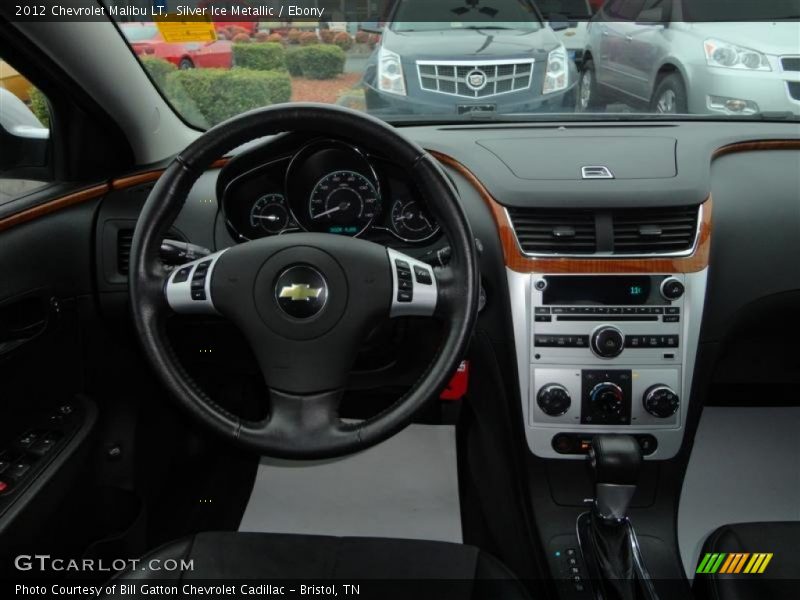 Silver Ice Metallic / Ebony 2012 Chevrolet Malibu LT