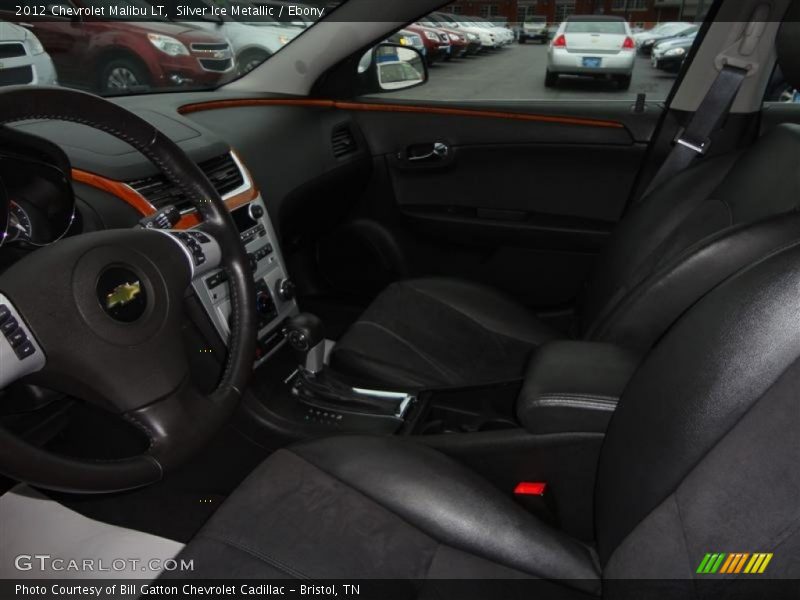 Silver Ice Metallic / Ebony 2012 Chevrolet Malibu LT