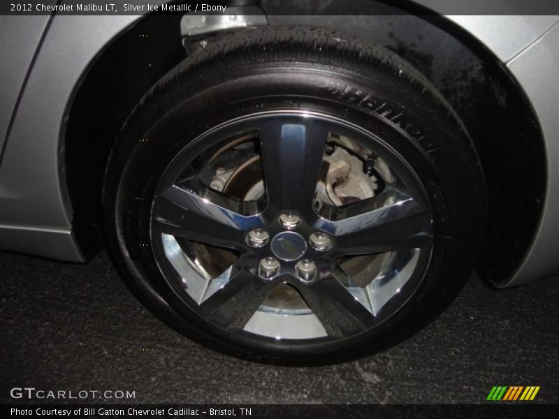 Silver Ice Metallic / Ebony 2012 Chevrolet Malibu LT