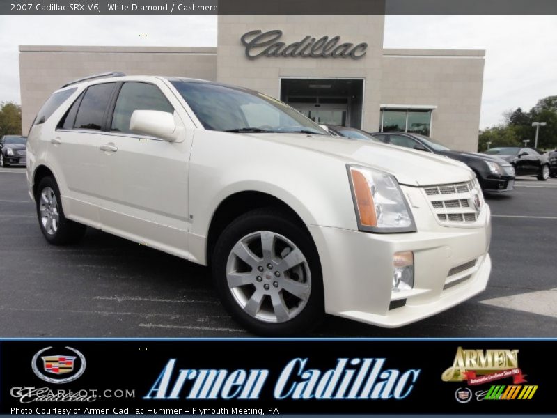 White Diamond / Cashmere 2007 Cadillac SRX V6