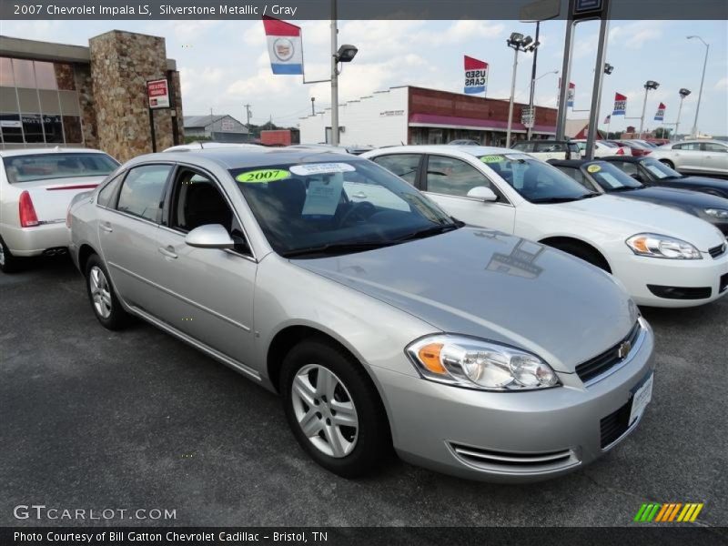 Silverstone Metallic / Gray 2007 Chevrolet Impala LS