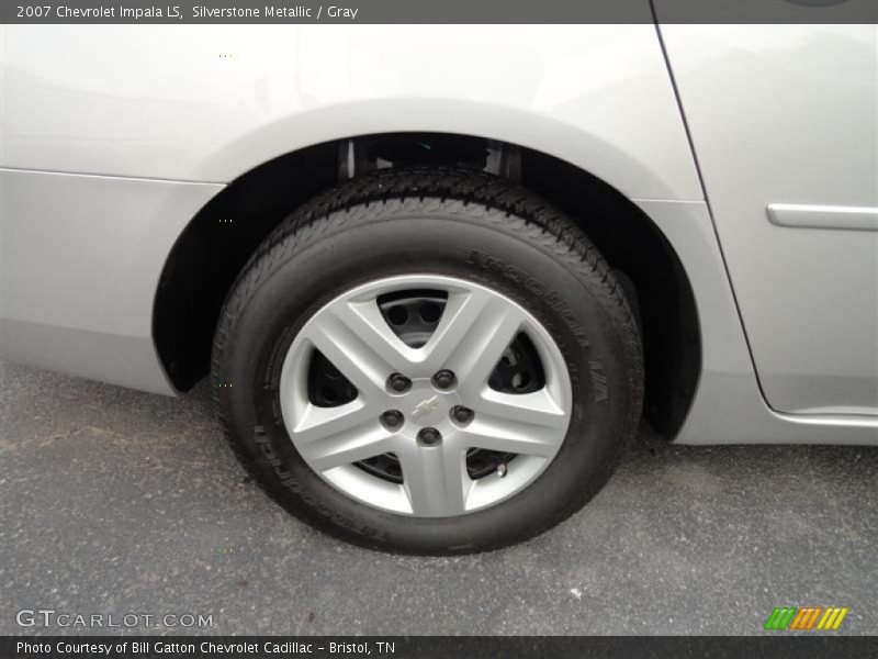 Silverstone Metallic / Gray 2007 Chevrolet Impala LS