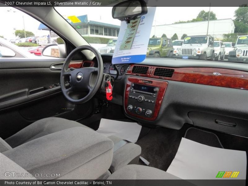 Silverstone Metallic / Gray 2007 Chevrolet Impala LS