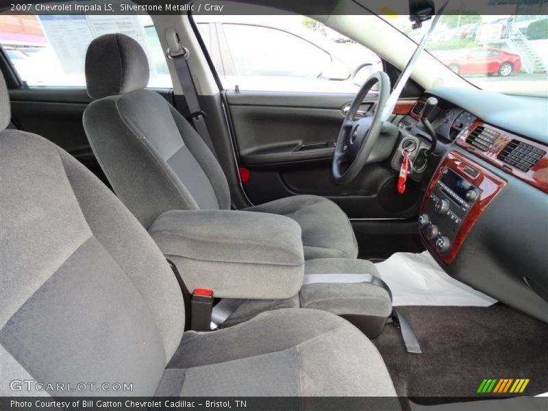 Silverstone Metallic / Gray 2007 Chevrolet Impala LS