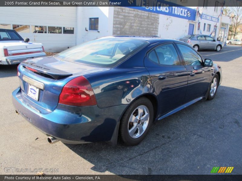 Blue Green Crystal / Dark Pewter 2005 Pontiac Grand Prix Sedan