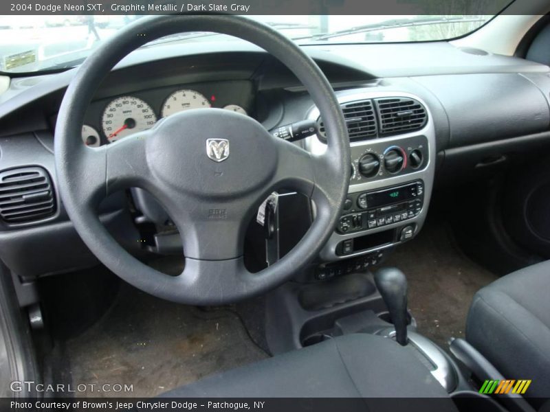 Graphite Metallic / Dark Slate Gray 2004 Dodge Neon SXT