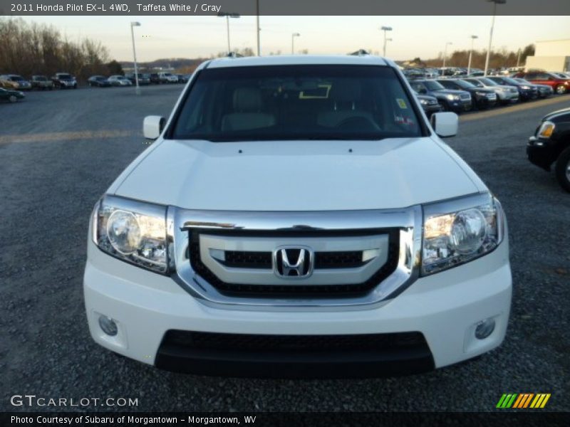 Taffeta White / Gray 2011 Honda Pilot EX-L 4WD