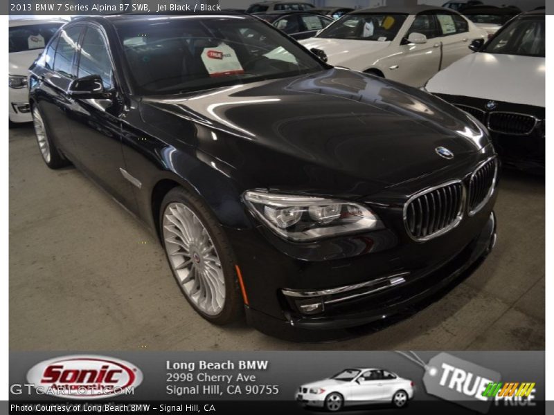 Jet Black / Black 2013 BMW 7 Series Alpina B7 SWB