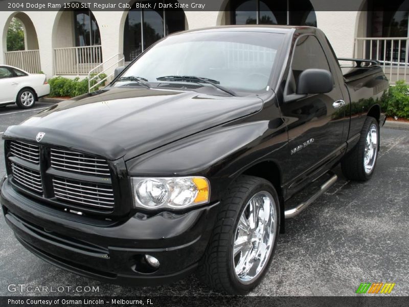 Black / Dark Slate Gray 2004 Dodge Ram 1500 SLT Regular Cab
