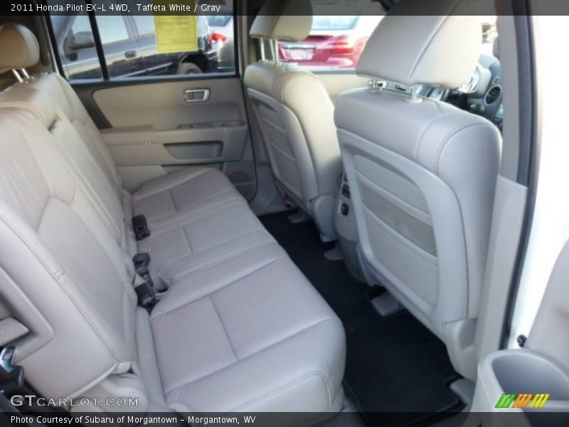 Taffeta White / Gray 2011 Honda Pilot EX-L 4WD