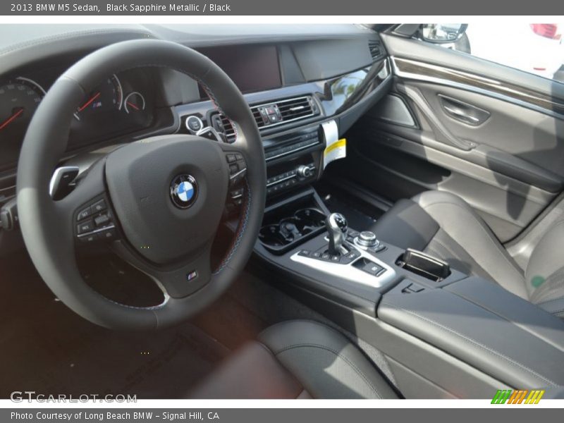 Black Sapphire Metallic / Black 2013 BMW M5 Sedan