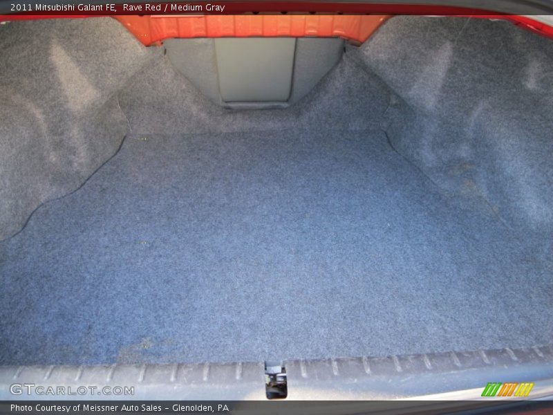 Rave Red / Medium Gray 2011 Mitsubishi Galant FE