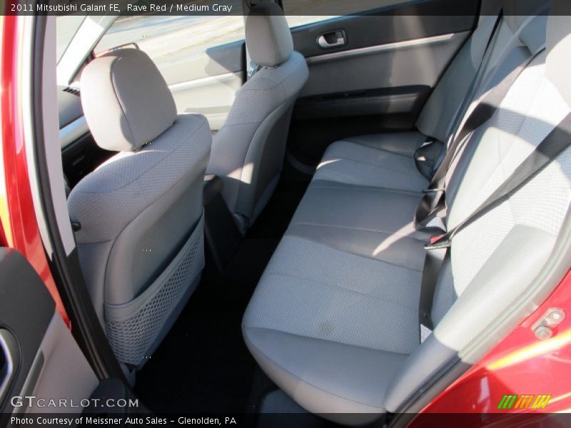 Rave Red / Medium Gray 2011 Mitsubishi Galant FE