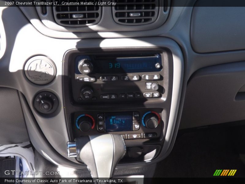 Graystone Metallic / Light Gray 2007 Chevrolet TrailBlazer LT
