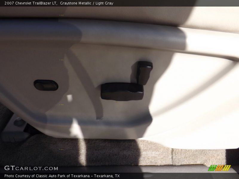 Graystone Metallic / Light Gray 2007 Chevrolet TrailBlazer LT