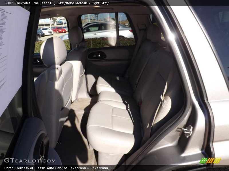 Graystone Metallic / Light Gray 2007 Chevrolet TrailBlazer LT