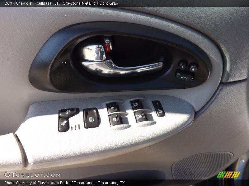 Graystone Metallic / Light Gray 2007 Chevrolet TrailBlazer LT