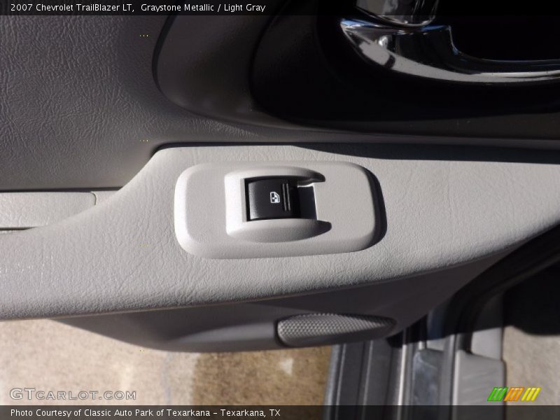 Graystone Metallic / Light Gray 2007 Chevrolet TrailBlazer LT