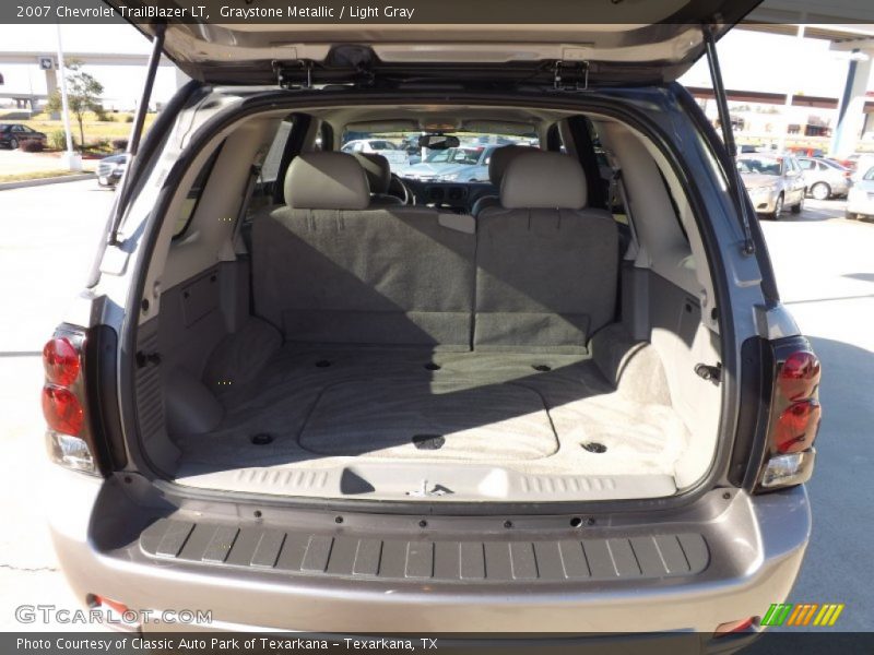 Graystone Metallic / Light Gray 2007 Chevrolet TrailBlazer LT