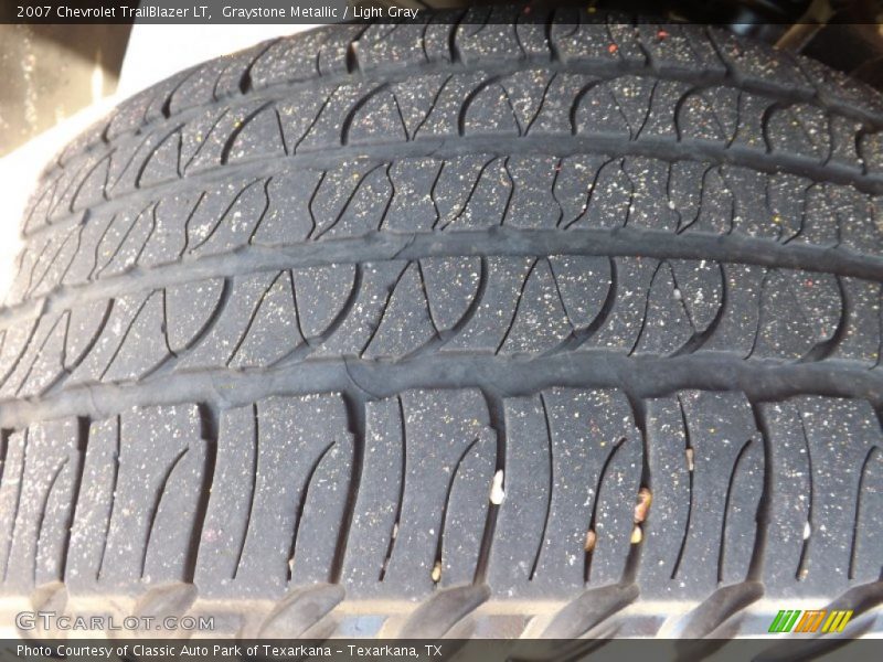 Graystone Metallic / Light Gray 2007 Chevrolet TrailBlazer LT