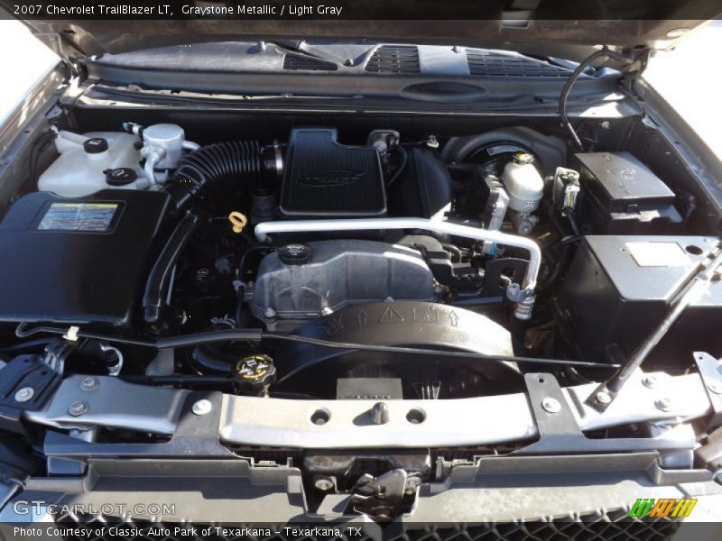 Graystone Metallic / Light Gray 2007 Chevrolet TrailBlazer LT