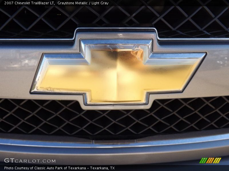 Graystone Metallic / Light Gray 2007 Chevrolet TrailBlazer LT