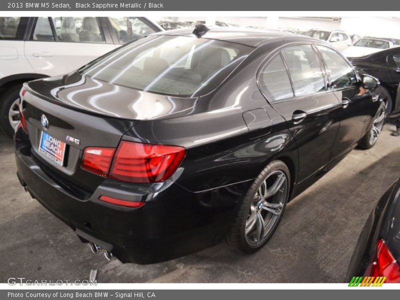 Black Sapphire Metallic / Black 2013 BMW M5 Sedan