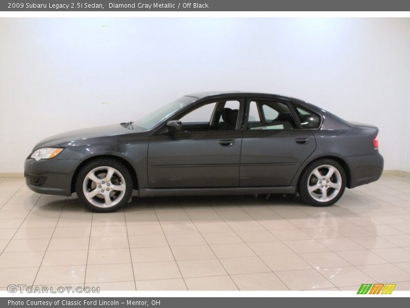  2009 Legacy 2.5i Sedan Diamond Gray Metallic