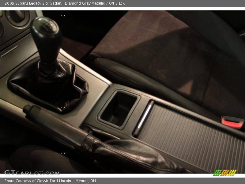  2009 Legacy 2.5i Sedan 5 Speed Manual Shifter