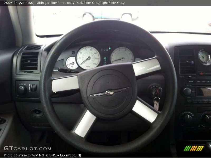 Midnight Blue Pearlcoat / Dark Slate Gray/Light Slate Gray 2006 Chrysler 300