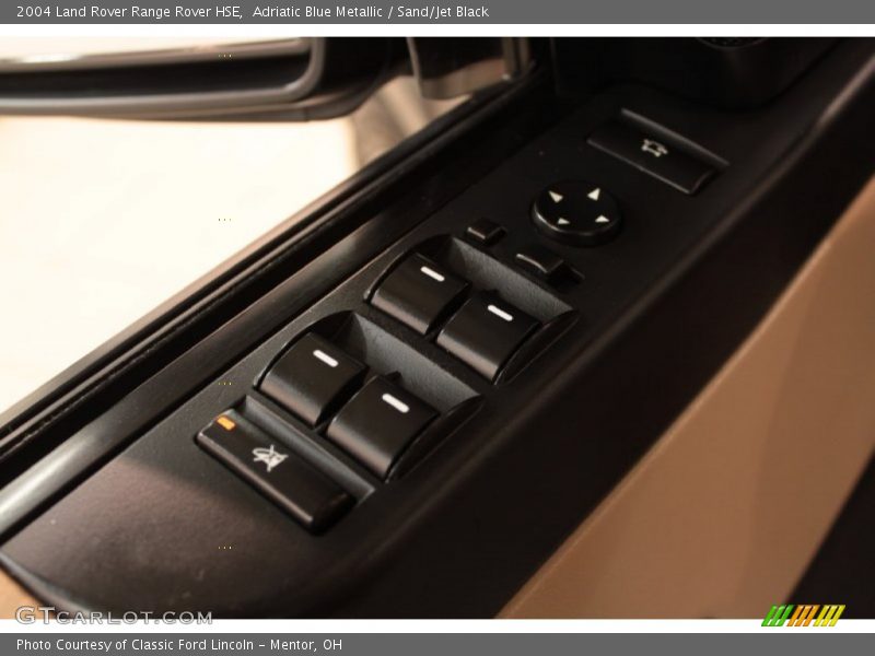 Adriatic Blue Metallic / Sand/Jet Black 2004 Land Rover Range Rover HSE