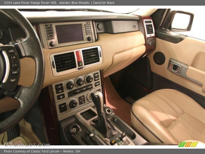 Adriatic Blue Metallic / Sand/Jet Black 2004 Land Rover Range Rover HSE