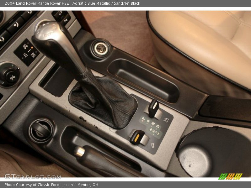 Adriatic Blue Metallic / Sand/Jet Black 2004 Land Rover Range Rover HSE