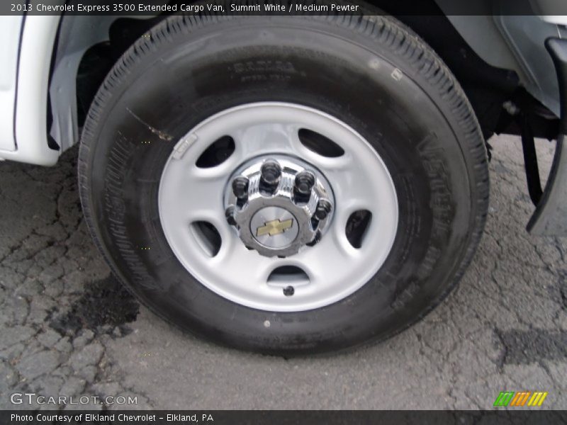  2013 Express 3500 Extended Cargo Van Wheel