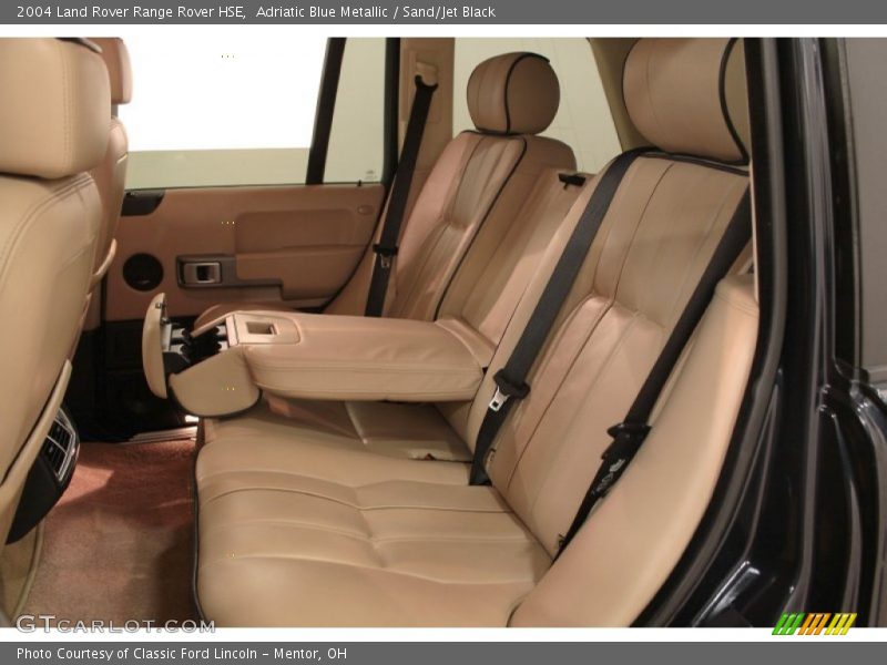 Adriatic Blue Metallic / Sand/Jet Black 2004 Land Rover Range Rover HSE