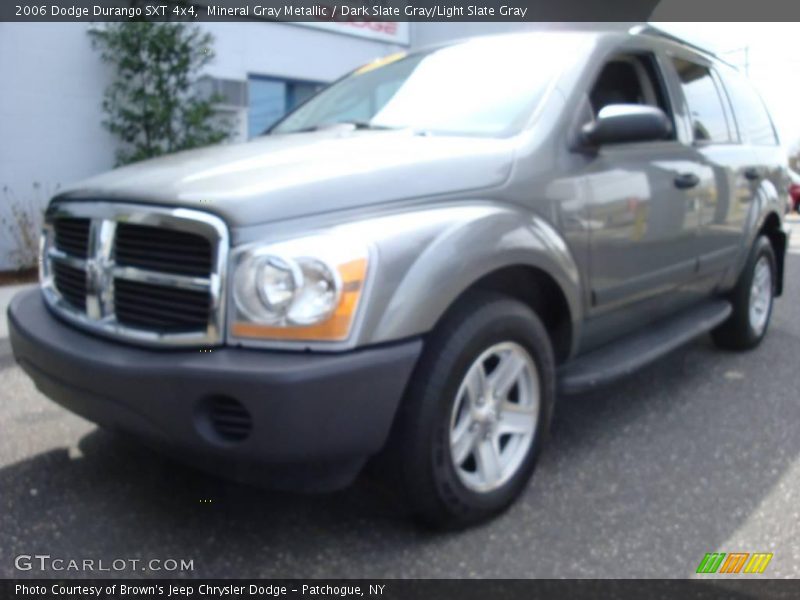 Mineral Gray Metallic / Dark Slate Gray/Light Slate Gray 2006 Dodge Durango SXT 4x4