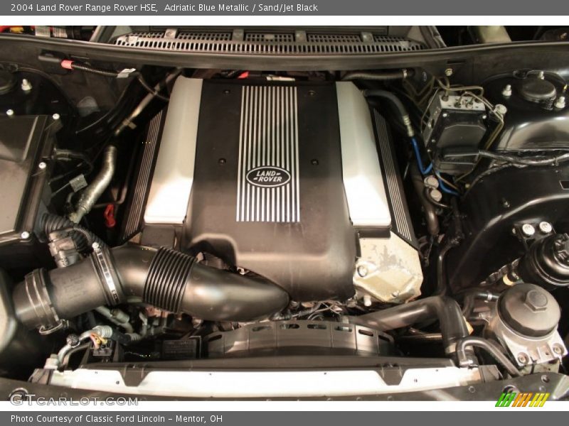 Adriatic Blue Metallic / Sand/Jet Black 2004 Land Rover Range Rover HSE