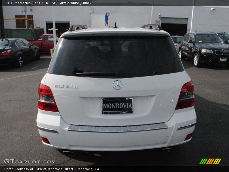 Arctic White / Black 2010 Mercedes-Benz GLK 350