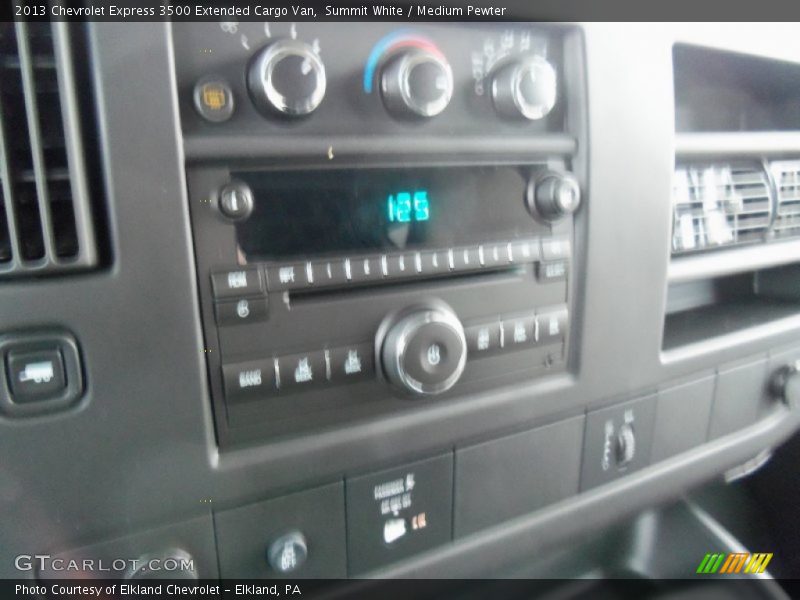 Summit White / Medium Pewter 2013 Chevrolet Express 3500 Extended Cargo Van