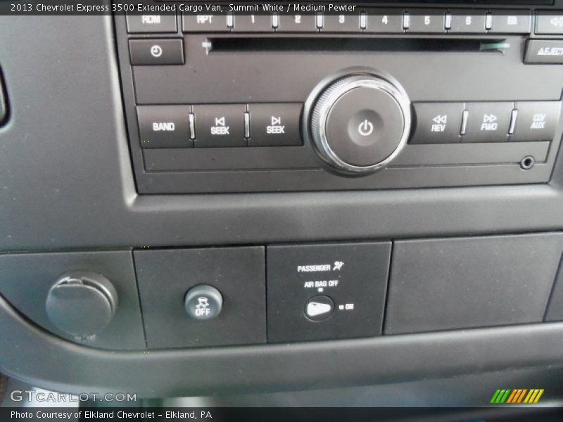 Summit White / Medium Pewter 2013 Chevrolet Express 3500 Extended Cargo Van