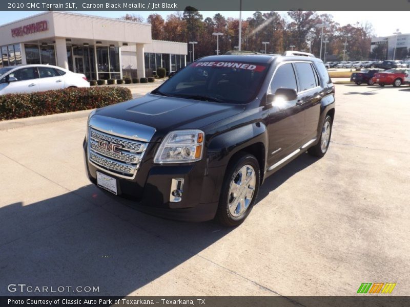 Carbon Black Metallic / Jet Black 2010 GMC Terrain SLT